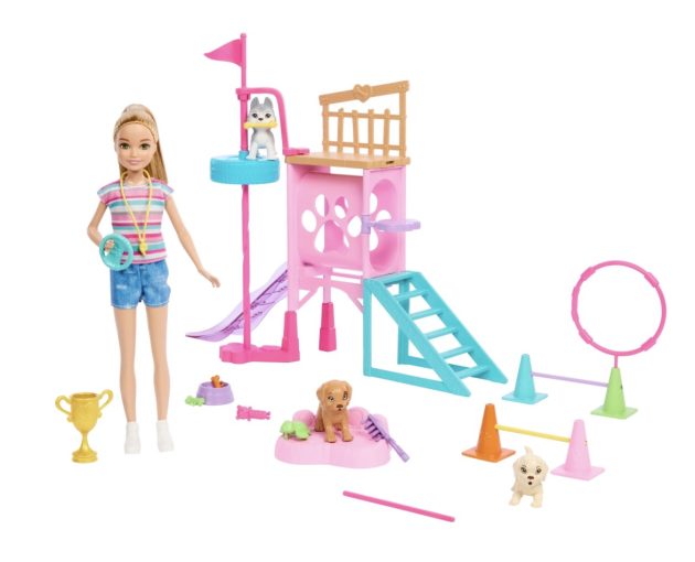 barbie and stacie puppy rescue set deal